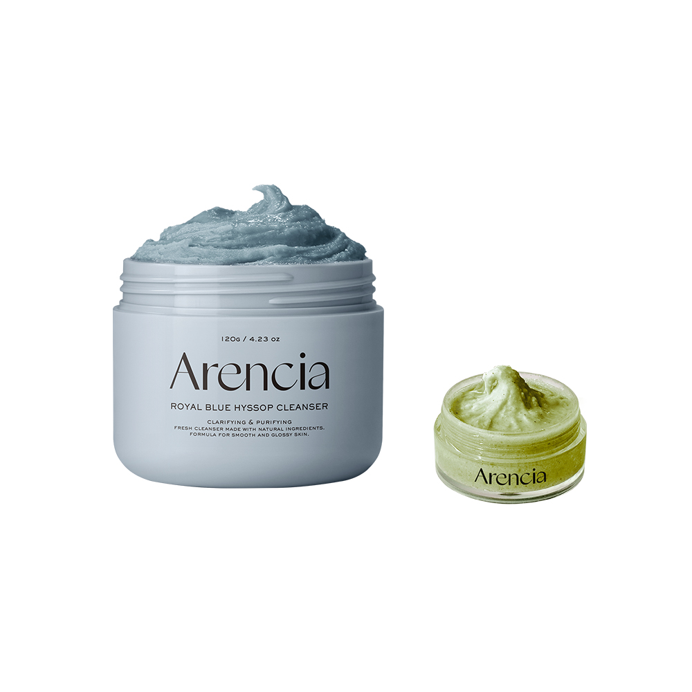 Arenciaブルーヒソップライスモチクレンザー 120gセット (+