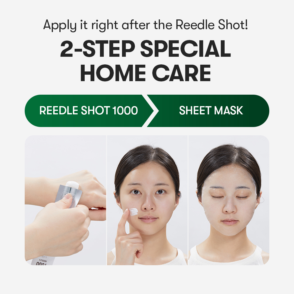 VT Reedle Shot 1000 2Step Mask Sheet 1ea | OLIVE YOUNG Global