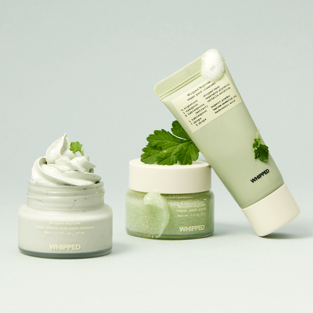Whipped Mugtree Pore Calming Gift Set (Pack Cleanser 25g+Pack
