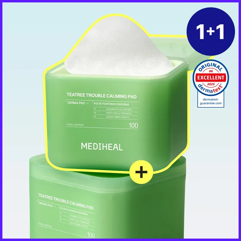 Teatree Trouble Calming Pad 100P Double Pack