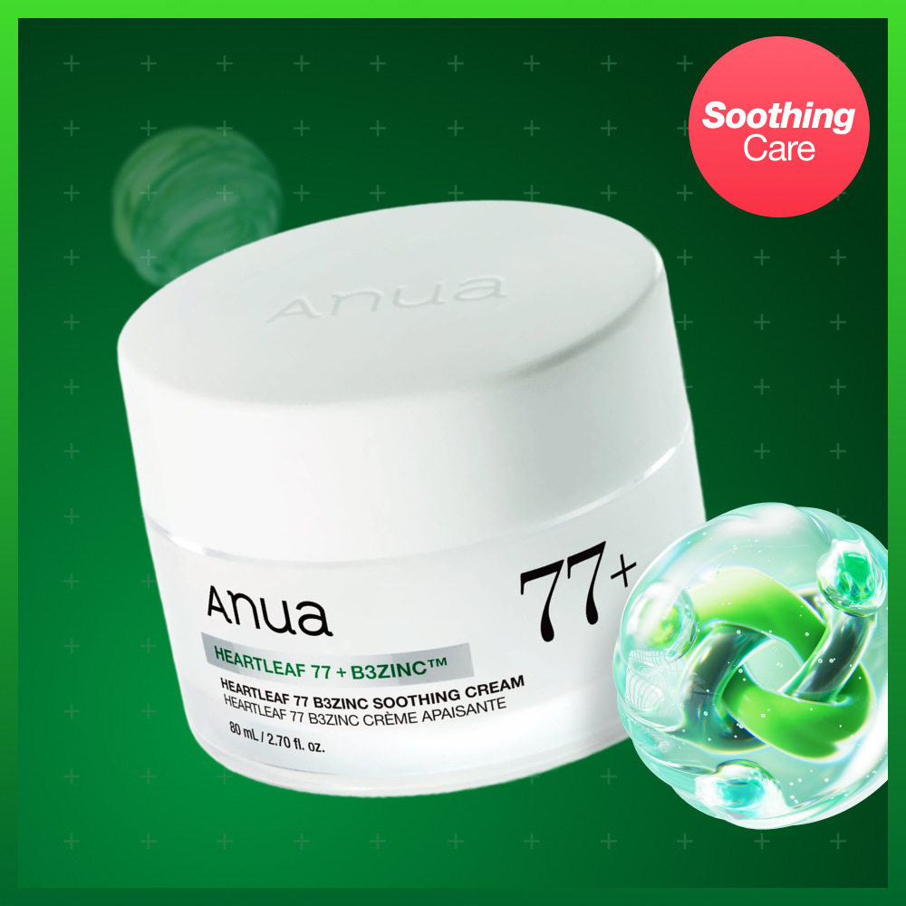 Anua Heartleaf 77 B3Zinc Soothing Cream 80ml