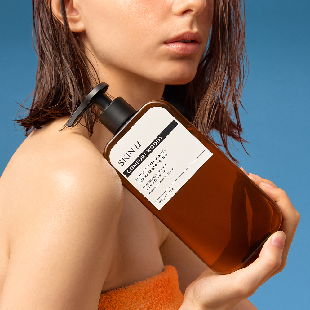 Skin U イノセントシャワージェル 500g (オードフローラル/サン