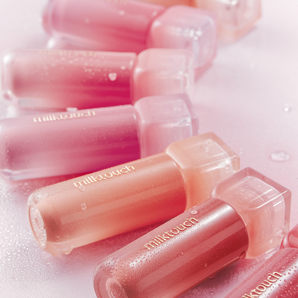 Milk Touch Dew Stain Sheer Lip Gloss (Set/Single) (13 Colors