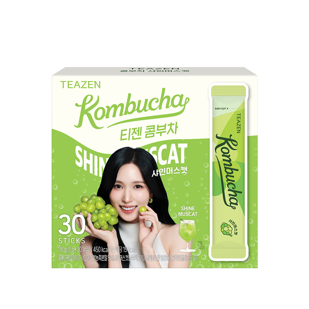 ダイエット・健康 KombuchaMana Teazen Kombucha #Shine Muscat 30T | OLIVE YOUNG Global