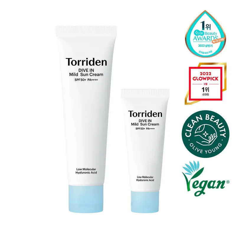Torriden Torriden Dive In Mild Sun Cream 60mL + 20mL Special Set