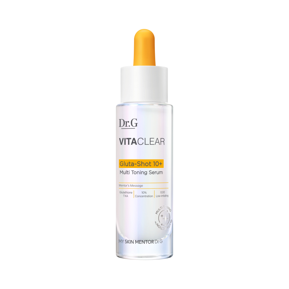 10 glutathione serum Dr. Sensitive Intensive Glow with Vit E Ongredients Skin Barrier Glow Serum