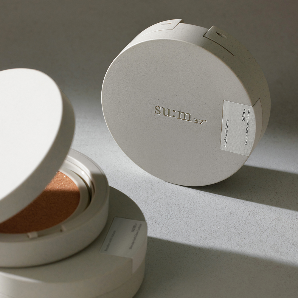 SUM37 Skin-stay Soft Glow Cushion 13g Special Set (Original