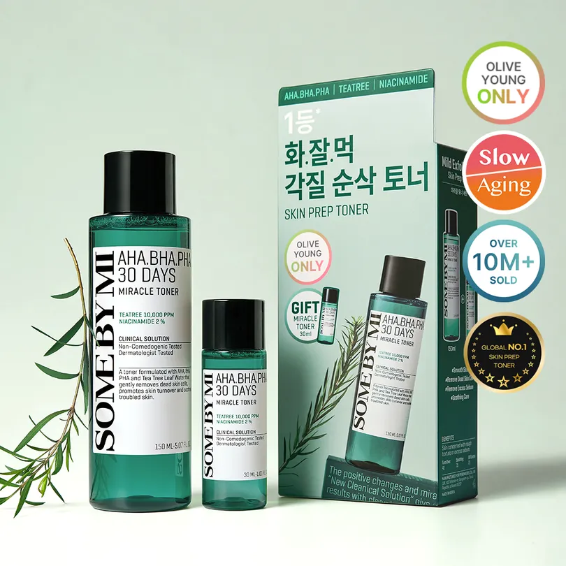 SOME BY MI AHA.BHA.PHA 30 Days Miracle Toner 150ml Set (+30ml)