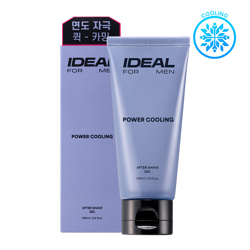 Ideal for Men パワークーリングアフターシェイブゲル 100ml | OLIVE