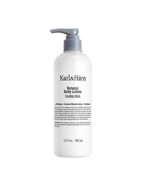 Karl&Hans Botanic Body Lotion Double Mint 390ml | OLIVE