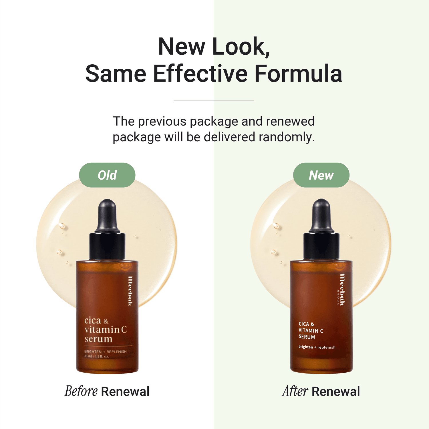 Meebak Cica & Vitamin C Serum 33ml | OLIVE YOUNG Global