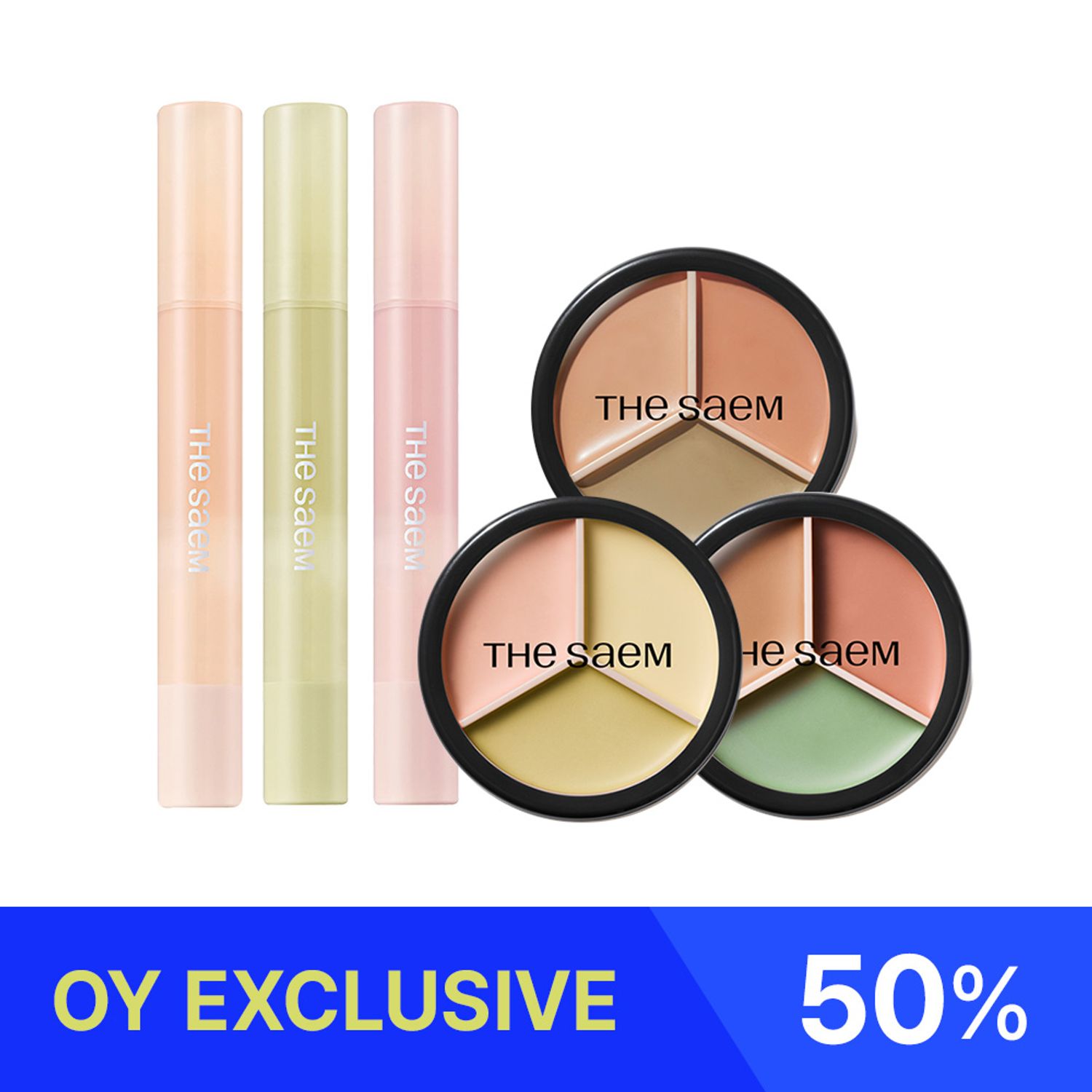 ★OY EXCLUSIVE★ THE SAEM Pot&Pen Concealer Set | OLIVE YOUNG Global