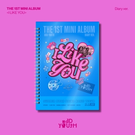 ODD YOUTH - 1ST MINI ALBUM [I LIKE YOU] (DIARY VER.) | OLIVE YOUNG
