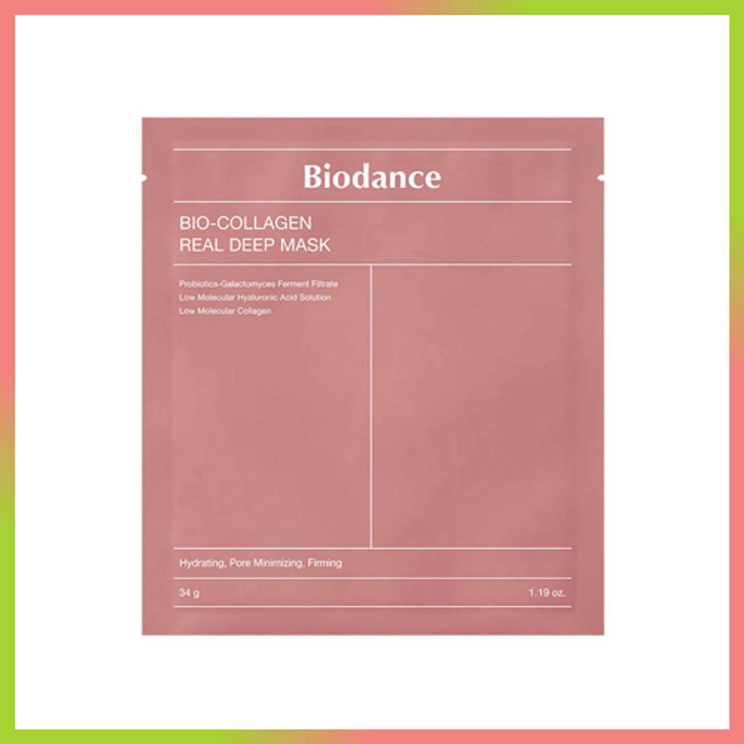 BIODANCE バイオコラーゲンリアルディープマスクパック 1枚 | OLIVE YOUNG Global
