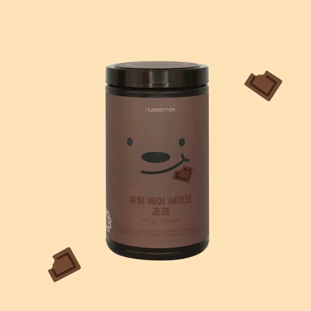 nuebetter Slim Bear Shake #Choco 600g | OLIVE YOUNG Global