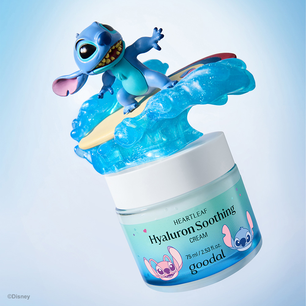 DISNEY EDITION] goodal Heartleaf Hyaluron Soothing Cream 75ml