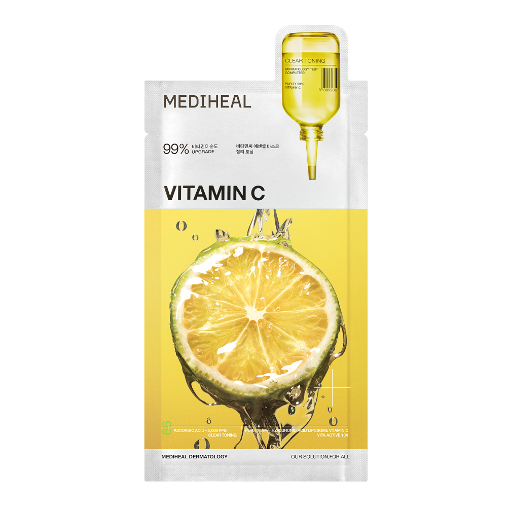MEDIHEAL Vitamin C Essential Mask Sheet Clear Toning 4ea | OLIVE