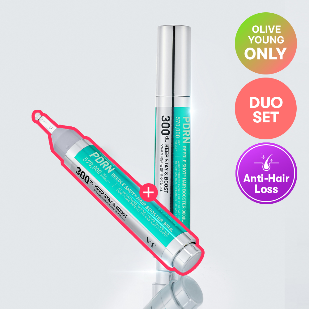 VT PDRN Reedle Shot Hair Ampoule 15ml Double Set (2 Options