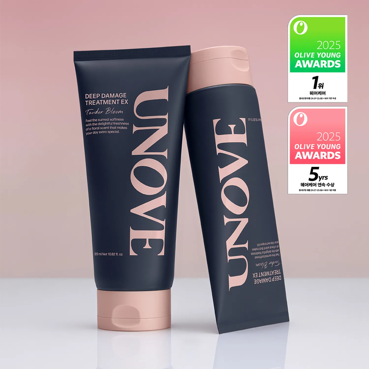 UNOVE Deep Damage Treatment EX 320mL Double Pack (4 Options)