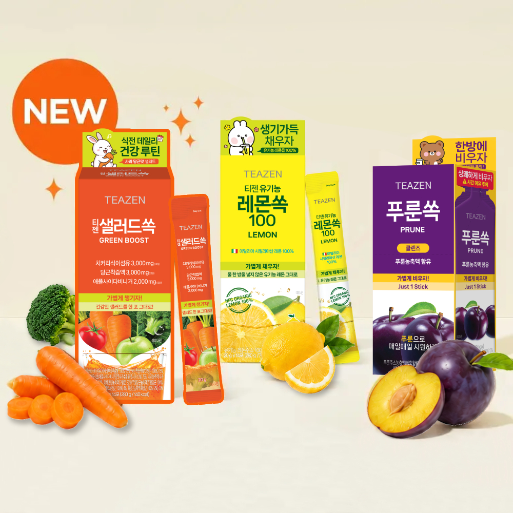 Teazen Prune Fit Drink 0.76 oz.(50g) x 5ea