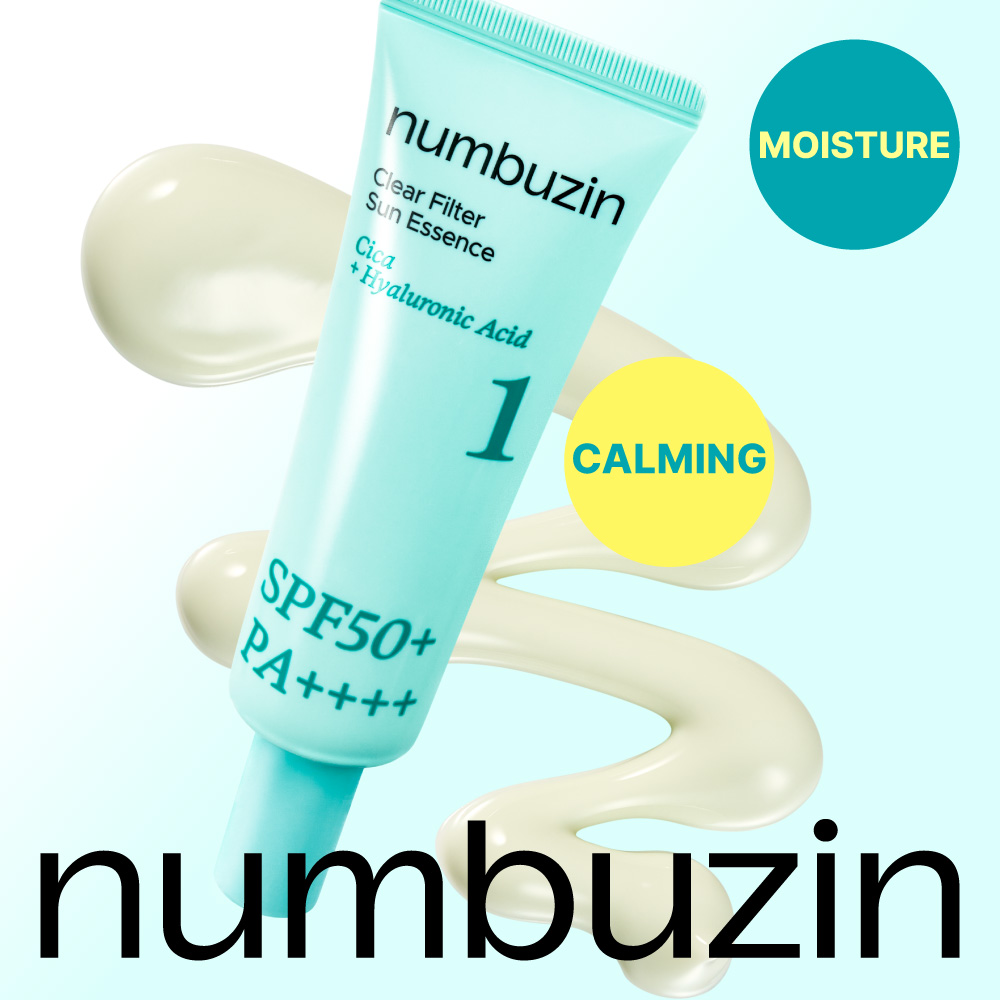 numbuzin No. 1 Clear Filter Sun Essence SPF50+ PA++++ | OLIVE
