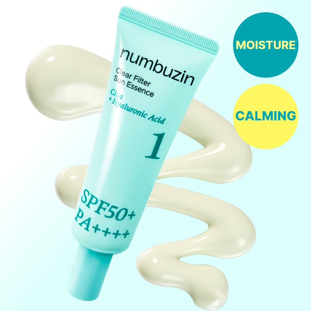 numbuzin No. 1 Clear Filter Sun Essence SPF50+ PA++++ | OLIVE