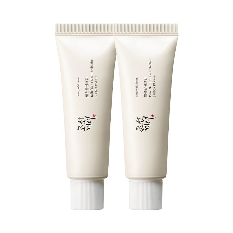Beauty of Joseon Relief Sun: Rice + Probiotics (SPF50+ PA++++) Double Pack 50mL*2ea