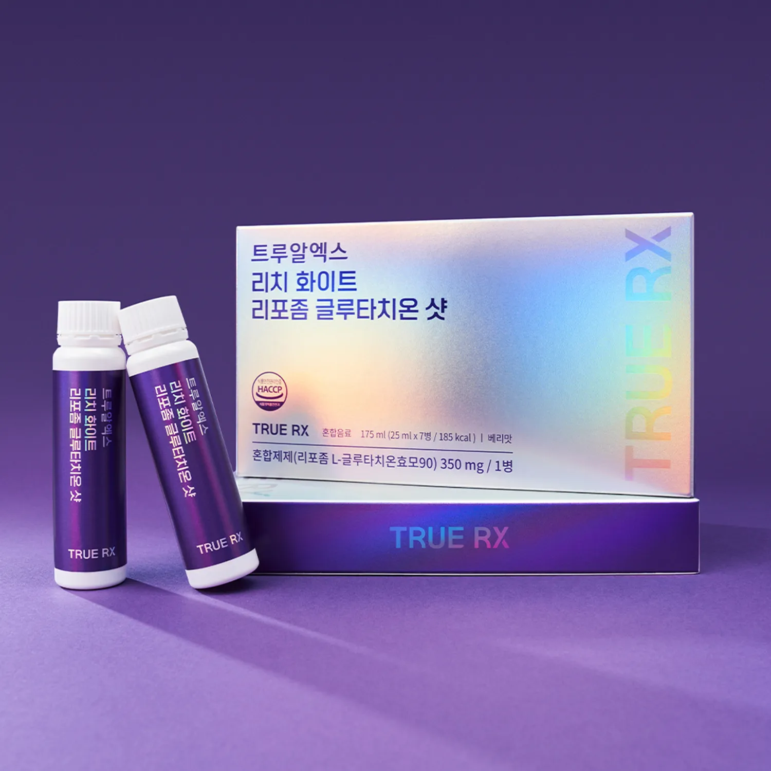 TRUERX Rich White Liposome Glutathione Shot 7ea (7-day supply) TRUERX Rich White Liposome Glutathione Shot 7ea (7-day supply)