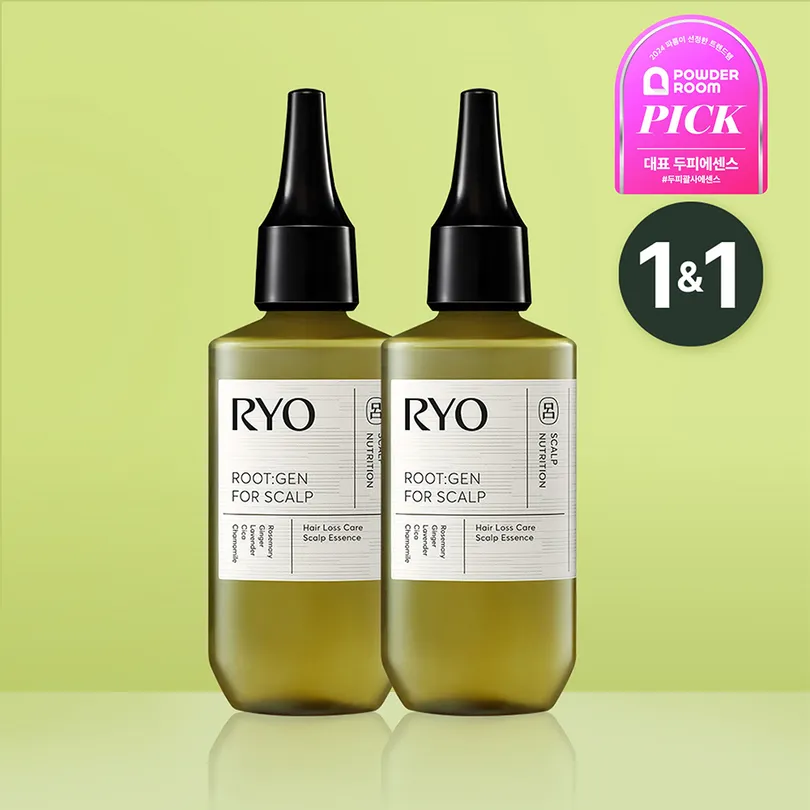 Ryo Root:Gen Scalp Essence 80mL Double Pack