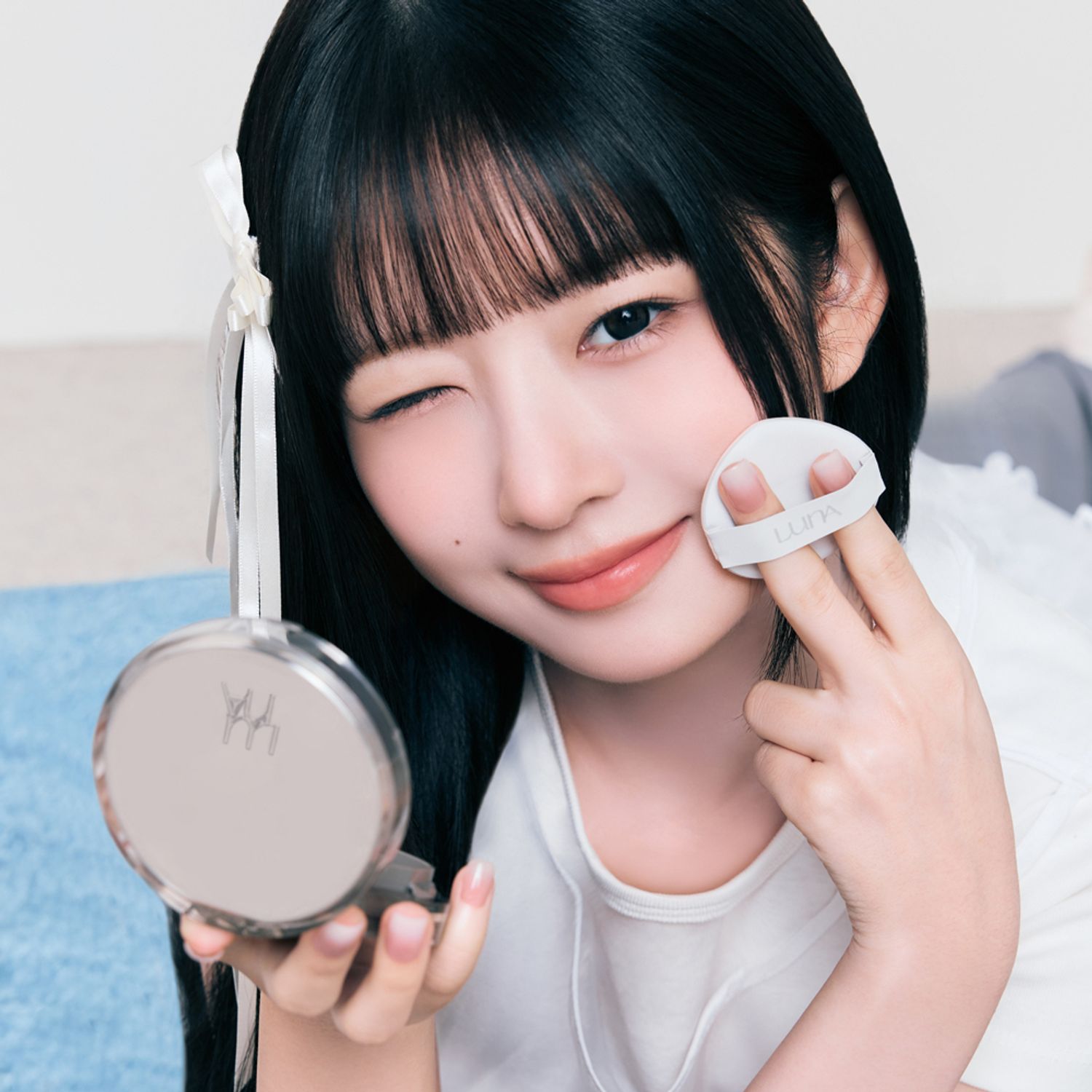 LUNA Blur Cover Cushion Puff 5P | OLIVE YOUNG Global