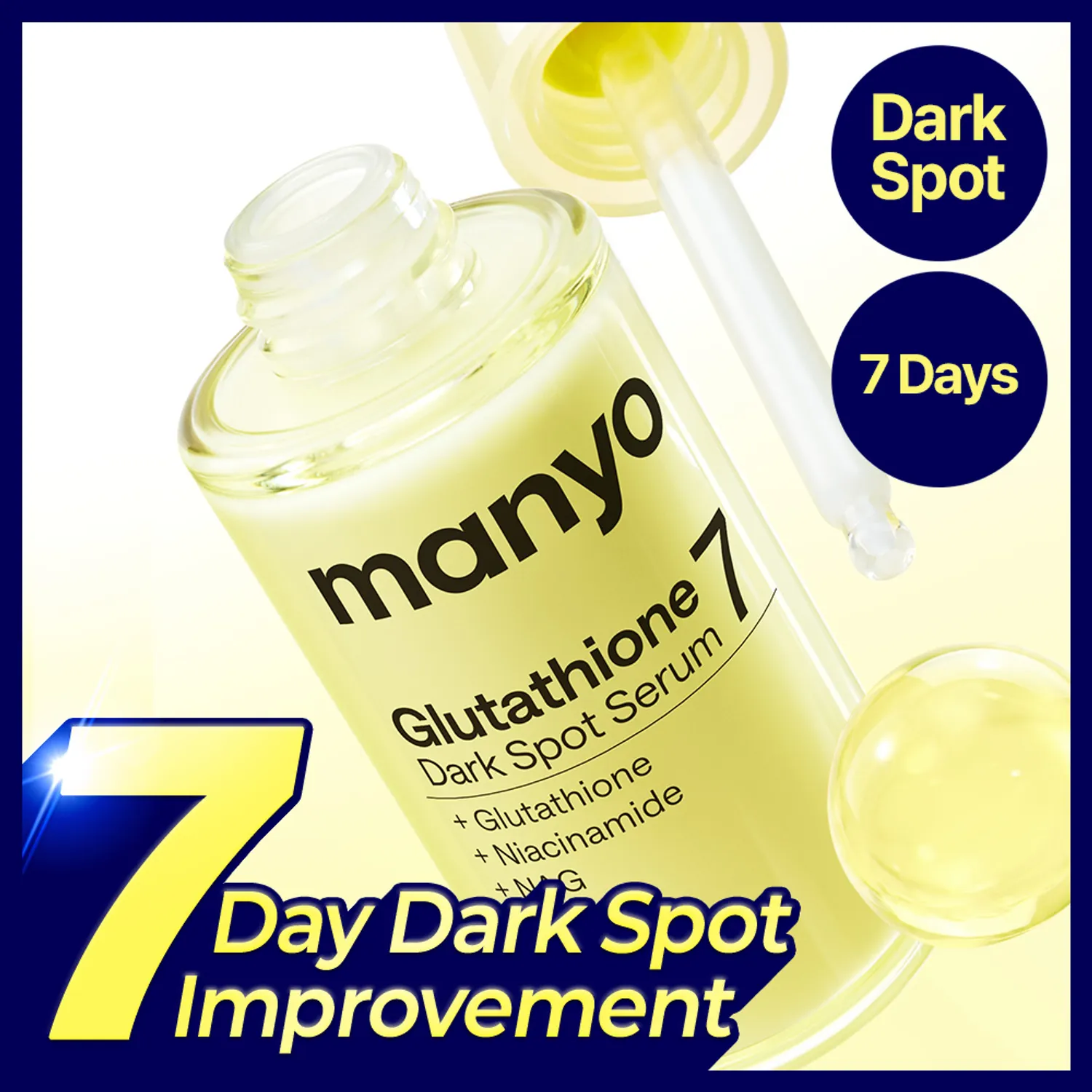 olive young glutathione manyo Glutathione 7 Dark Spot Serum 30ml