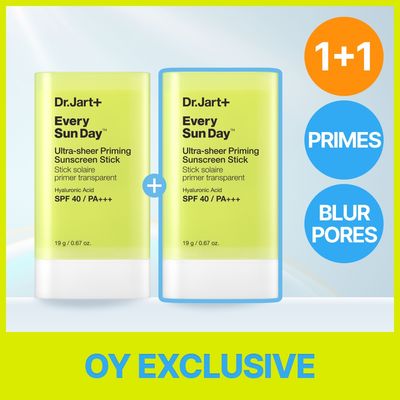 Dr.Jart+ Every Sun Day Ultra-Sheer Priming Sun Stick 19g (Single/Set)