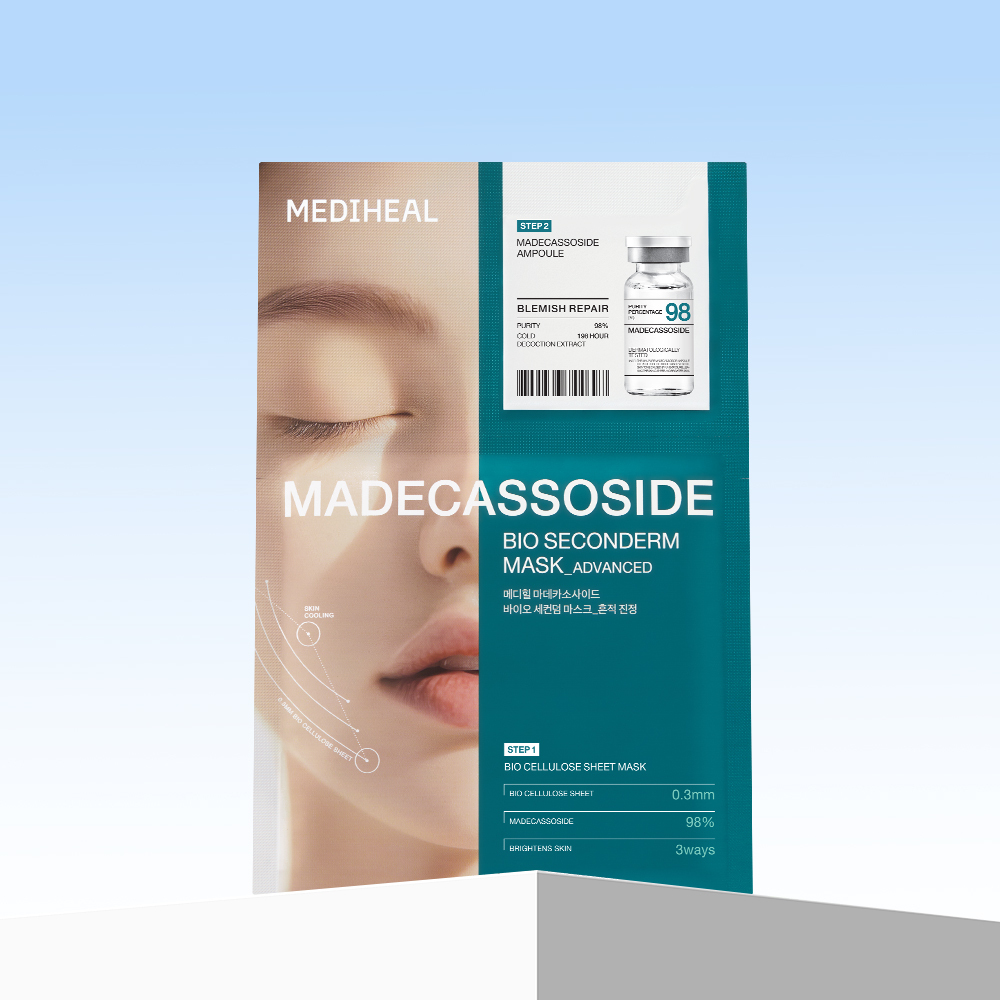 MEDIHEAL マデカッソシドバイオセカンダームマスクブレミッシュリペア