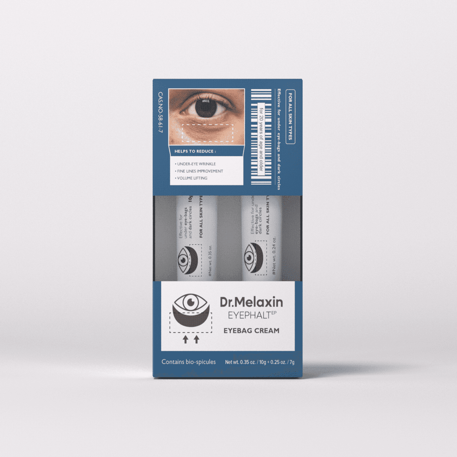 Dr.Melaxin Eyephalt Eyebag Cream 10g Set (+7g) | OLIVE YOUNG Global