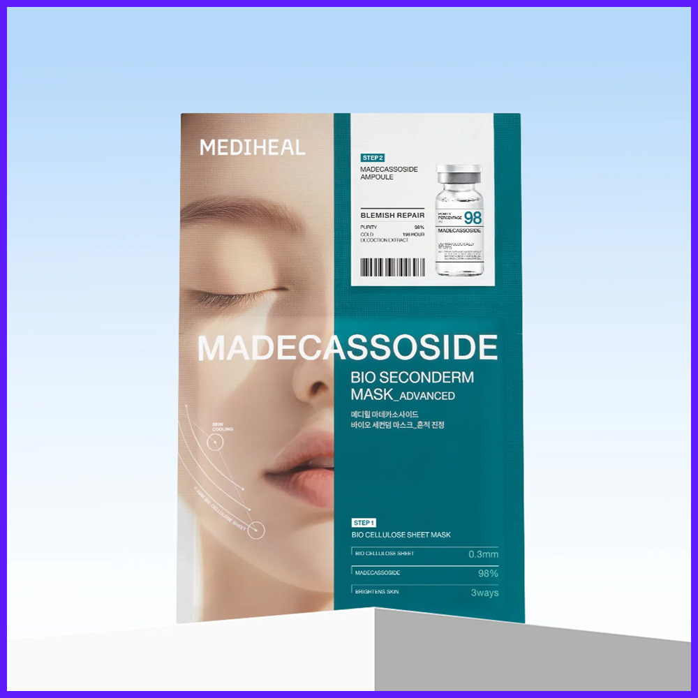 MEDIHEAL マデカソサイドバイオセカンダームマスクブレミッシュリペア