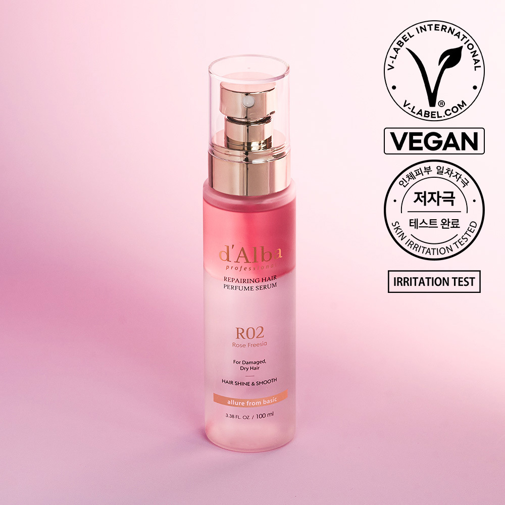 d'Alba プロフェッショナルリペアリングヘアパフュームセラム 100ml