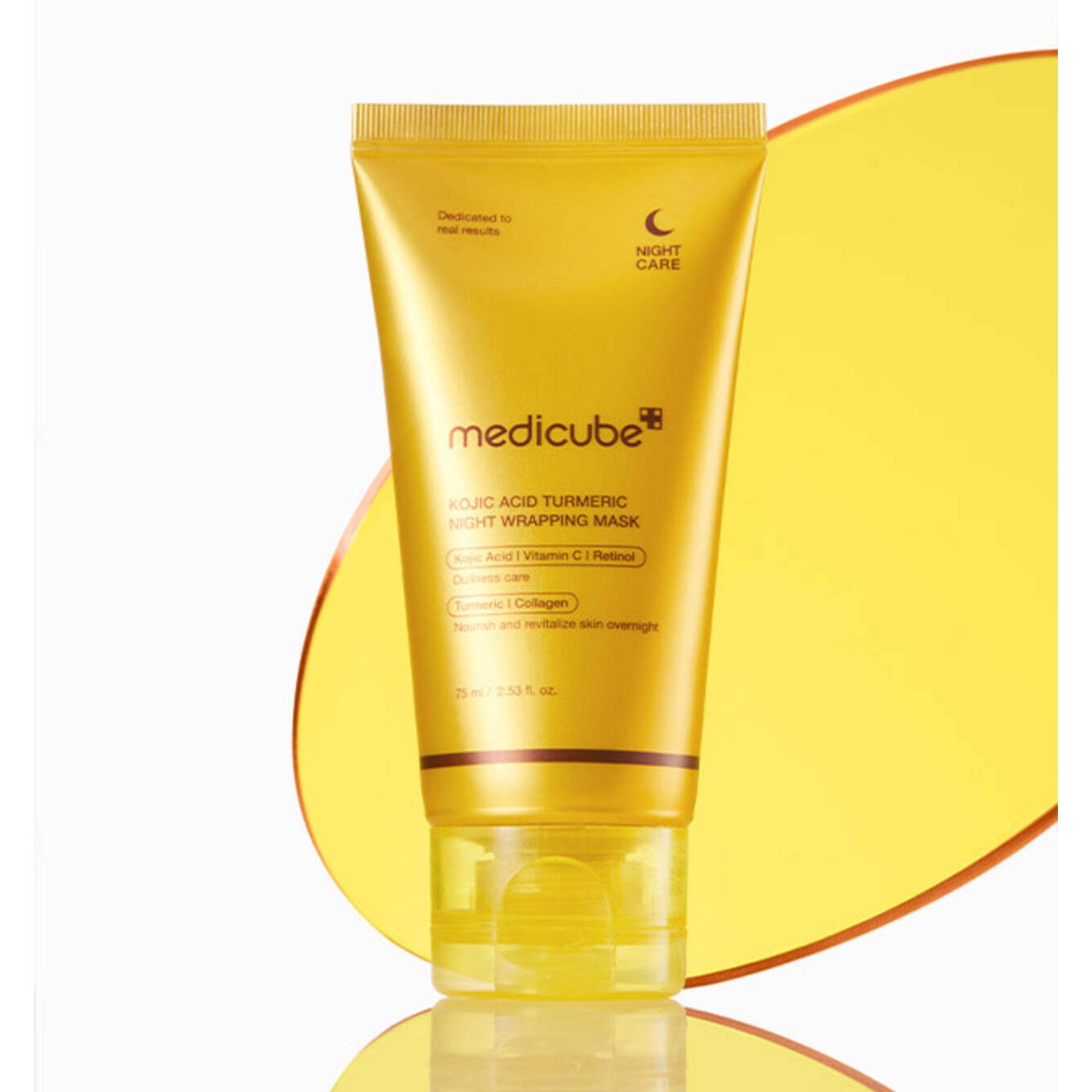medicube Kojic Acid Turmeric Night Wrapping Mask 75ml | OLIVE YOUNG Global