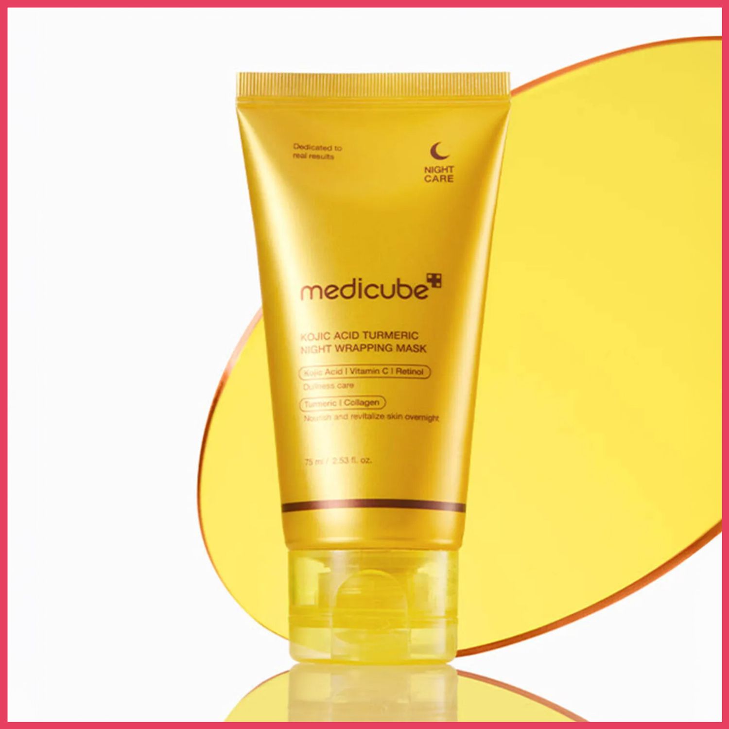 medicube Kojic Acid Turmeric Night Wrapping Mask 75ml | OLIVE YOUNG Global