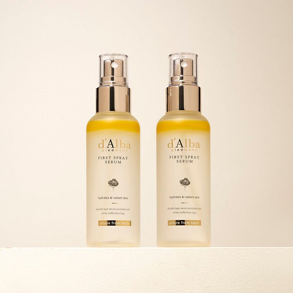 d'Alba ホワイトトリュフファーストスプレーセラム100ml+100ml
