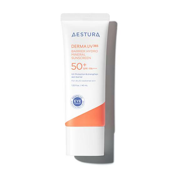 AESTURA Derma UV365 Barrier Hydro Mineral Sunscreen 40mL | OLIVE