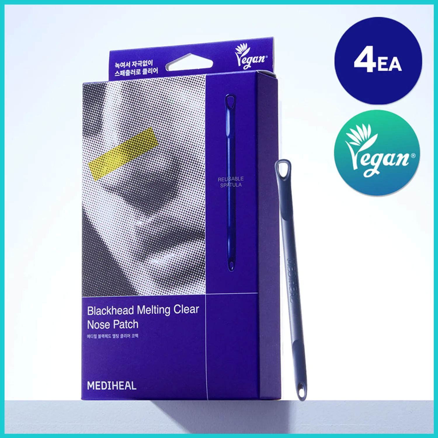 MEDIHEAL Blackhead Melting Clear Nose Patch 4P | OLIVE YOUNG Global