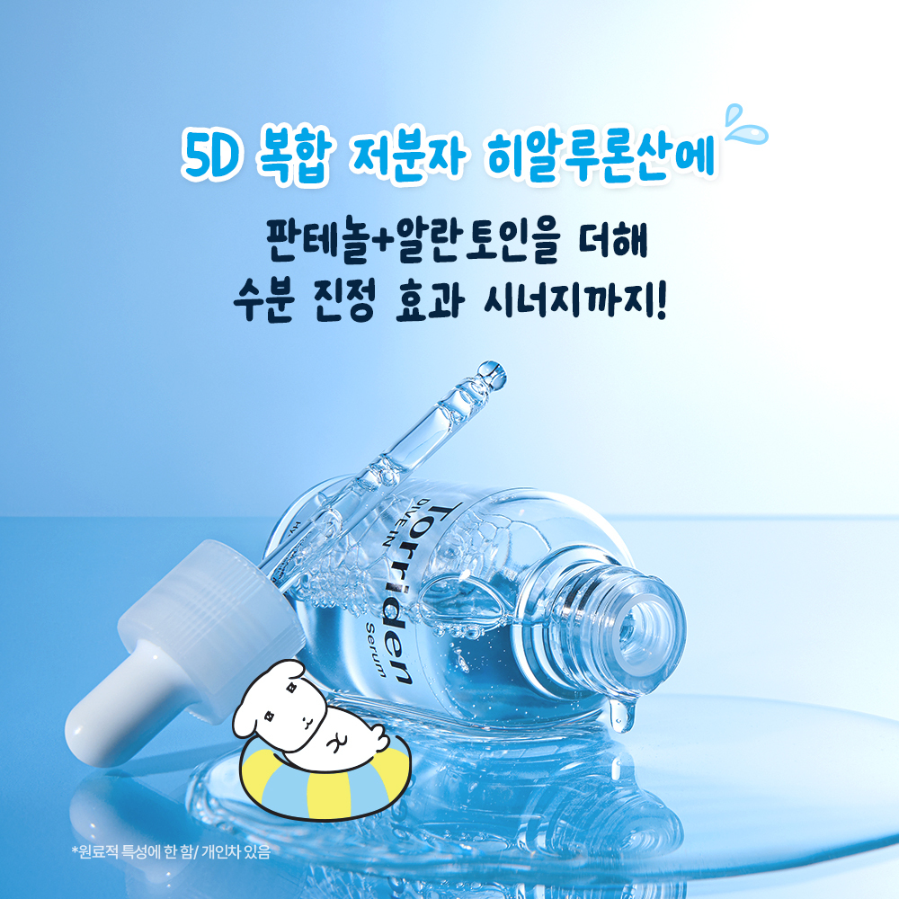 Torriden Dive-In Serum 50ml Refill Set (+Keyring) (Ganadi Collaboration)