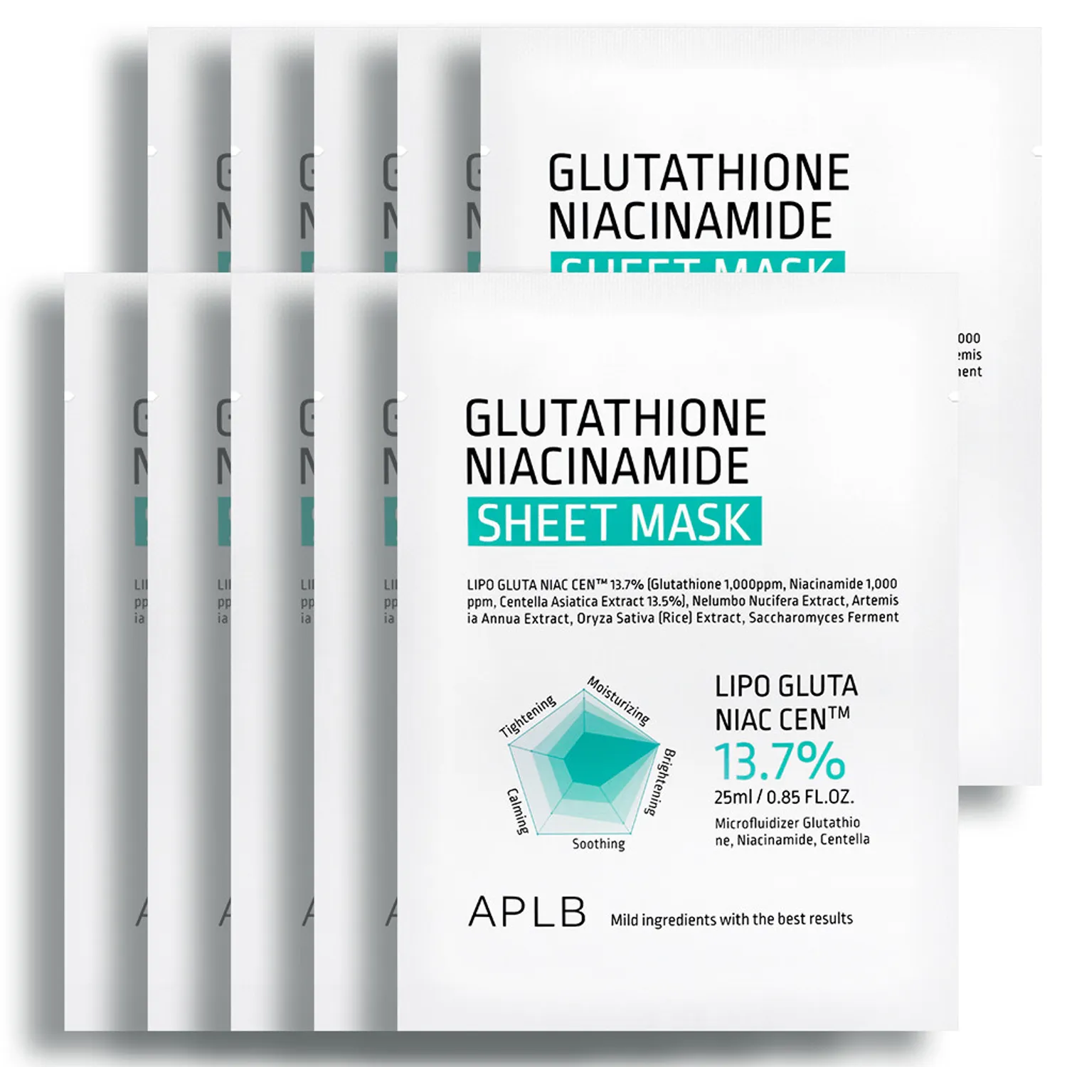 aplb glutathione niacinamide sheet mask ingredients APLB Glutathioine Niacinamide Sheet Mask 25ml 10ea aplb glutathione niacinamide sheet mask ingredients APLB Glutathioine Niacinamide Sheet Mask 25ml 10ea