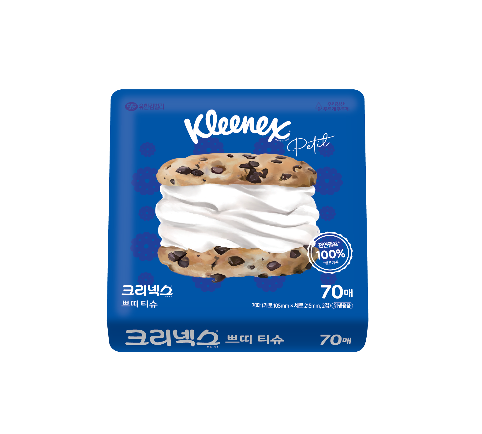 Kleenex プチティッシュ 70枚 | OLIVE YOUNG Global