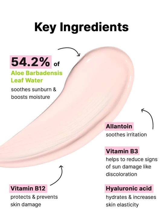 COSRX Aloe 54.2 Aqua Tone-Up Sunscreen SPF50+