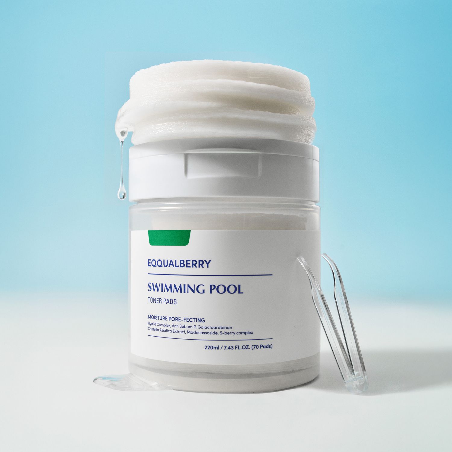 Eqqualberry Swimming Pool Toner Pads 70P | OLIVE YOUNG Global