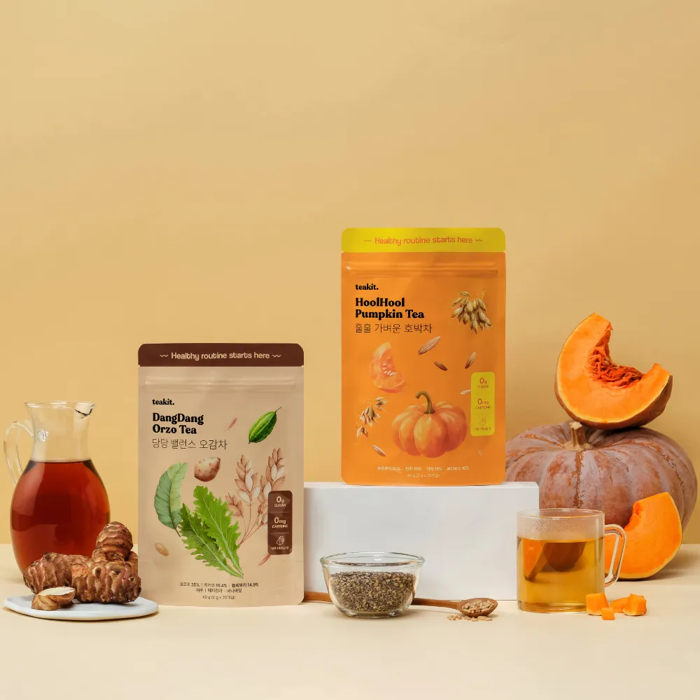 Teakit Pumpkin/Orzo Tea 2g * 20ea | OLIVE YOUNG Global