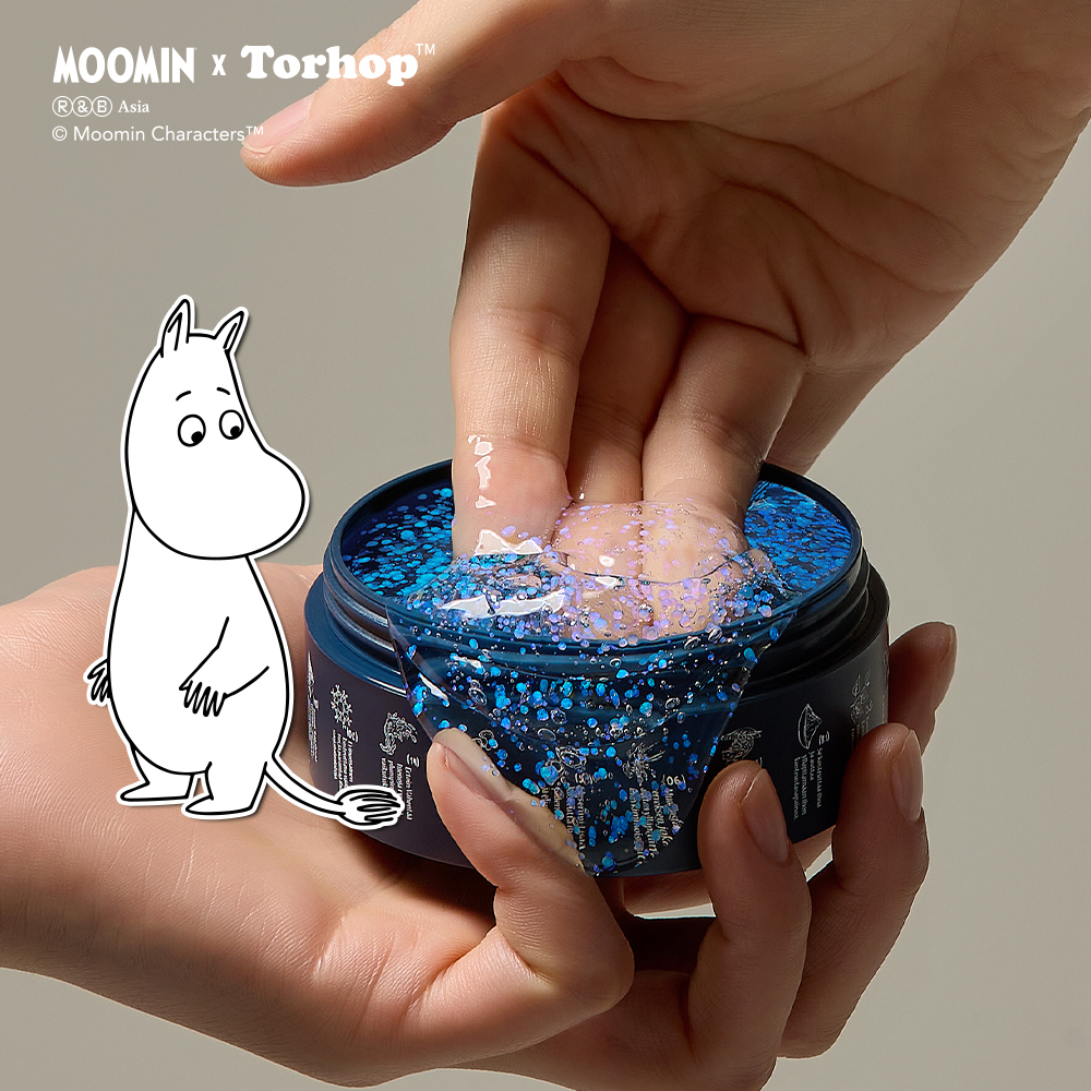 MOOMIN EDITION] Torhop Finlande Aurora Night Glow Mask 60g Set (+