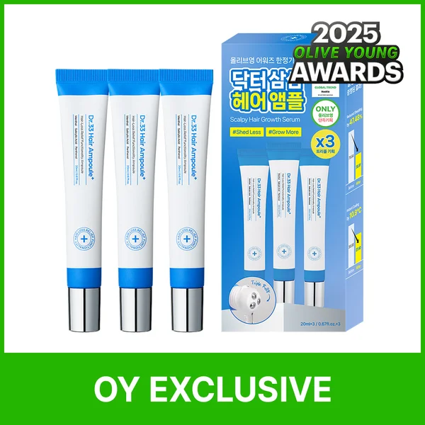Seapuri ★2025 Awards★ Seapuri Dr.33 Hair Ampoule 20ml Limited Triple