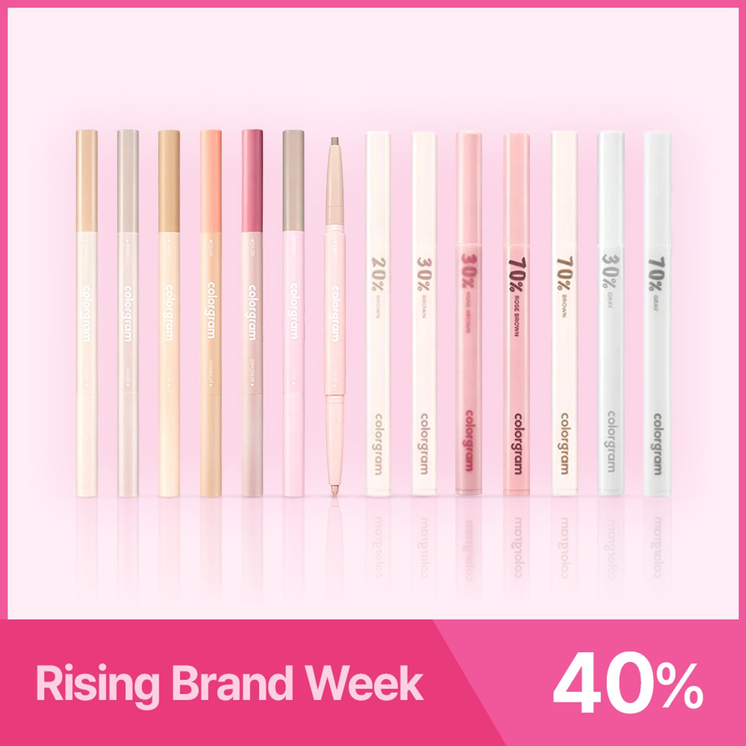 ★colorgram Eye Expanding Duo★(Shade Re-Forming Brush Liner, All In One Aegyo-sal Maker) | OLIVE YOUNG Global